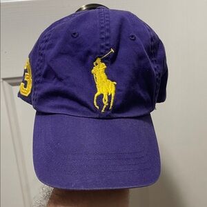 Polo by Ralph Lauren Purple and Yellow Hat